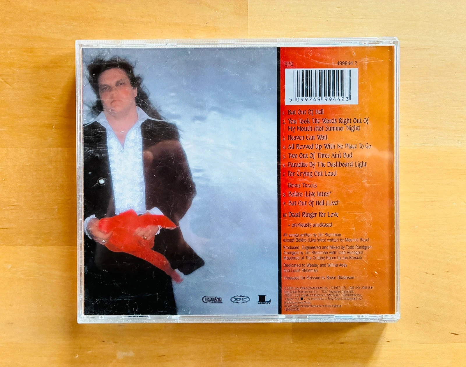 CD Meat Loaf Bat out of Hell. – photo 3